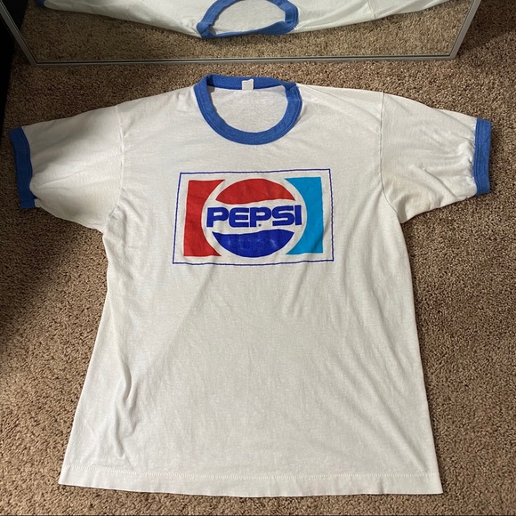 Pepsi | Shirts | Vintage 8s Pepsi Tee 